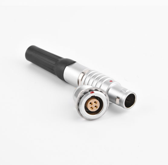 礦用電纜連接器4孔預(yù)制線轉(zhuǎn)M12航空插頭